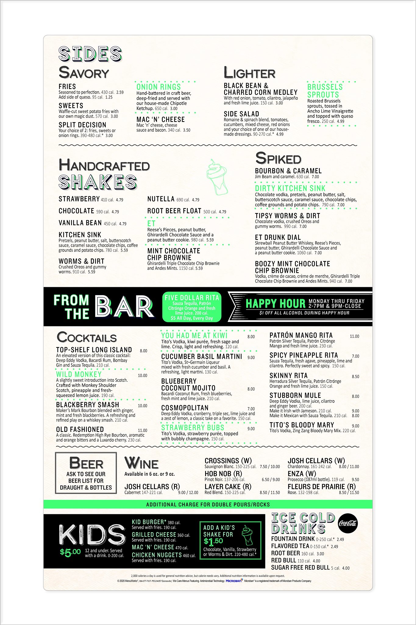 Grub Burger Bar Menu Nutrition Besto Blog